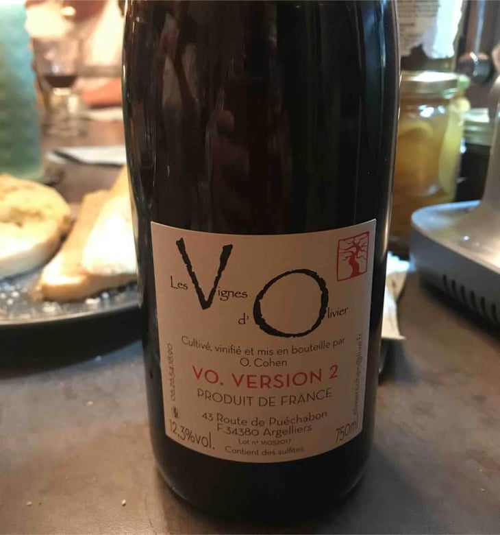 VO Version 2 - Les Vignes d'Olivier - Olivier Cohen 