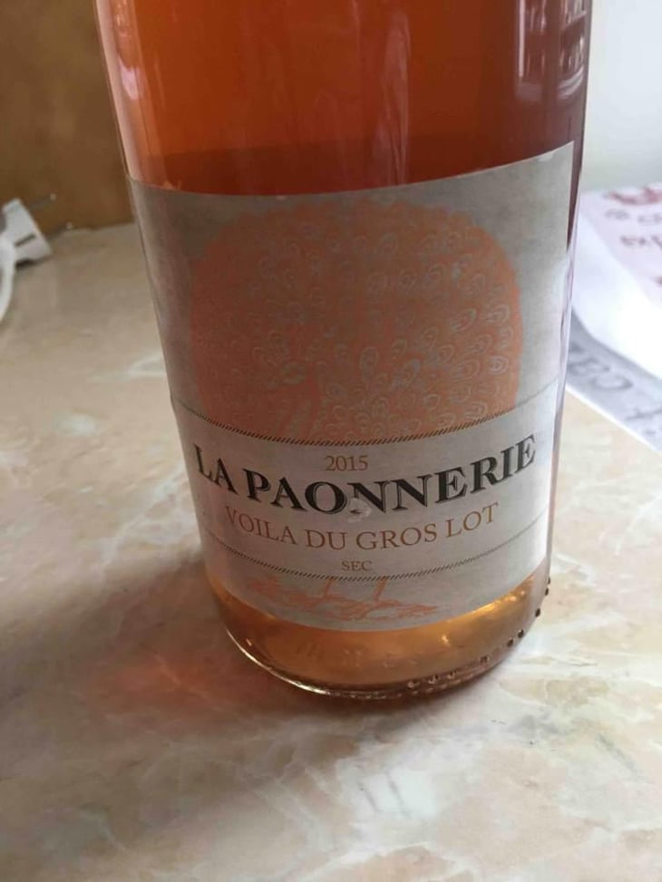 Voila du Gros Lot - La Paonnerie - Marie Carroget 
