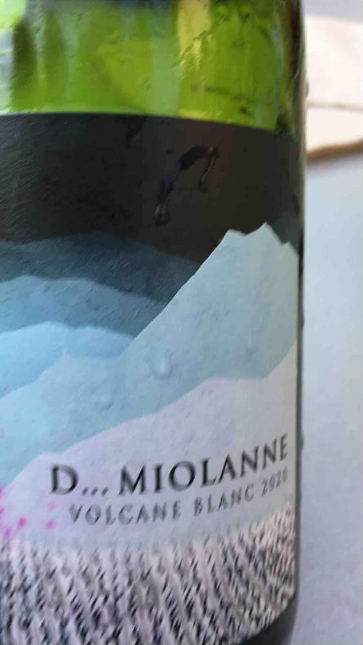 Volcane Blanc 2020 - Domaine Miolanne - Jean-Baptiste Deroche & Laure Cartier 