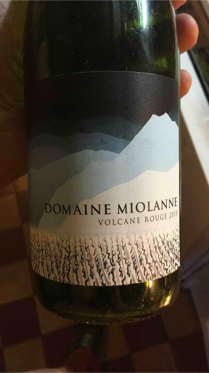 Volcane Rouge - Domaine Miolanne - Jean-Baptiste Deroche & Laure Cartier 