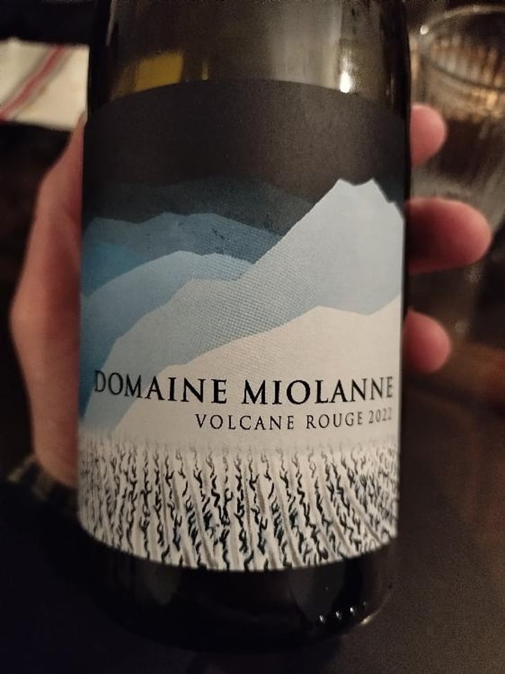 Volcane Rouge - Domaine Miolanne - Jean-Baptiste Deroche & Laure Cartier 