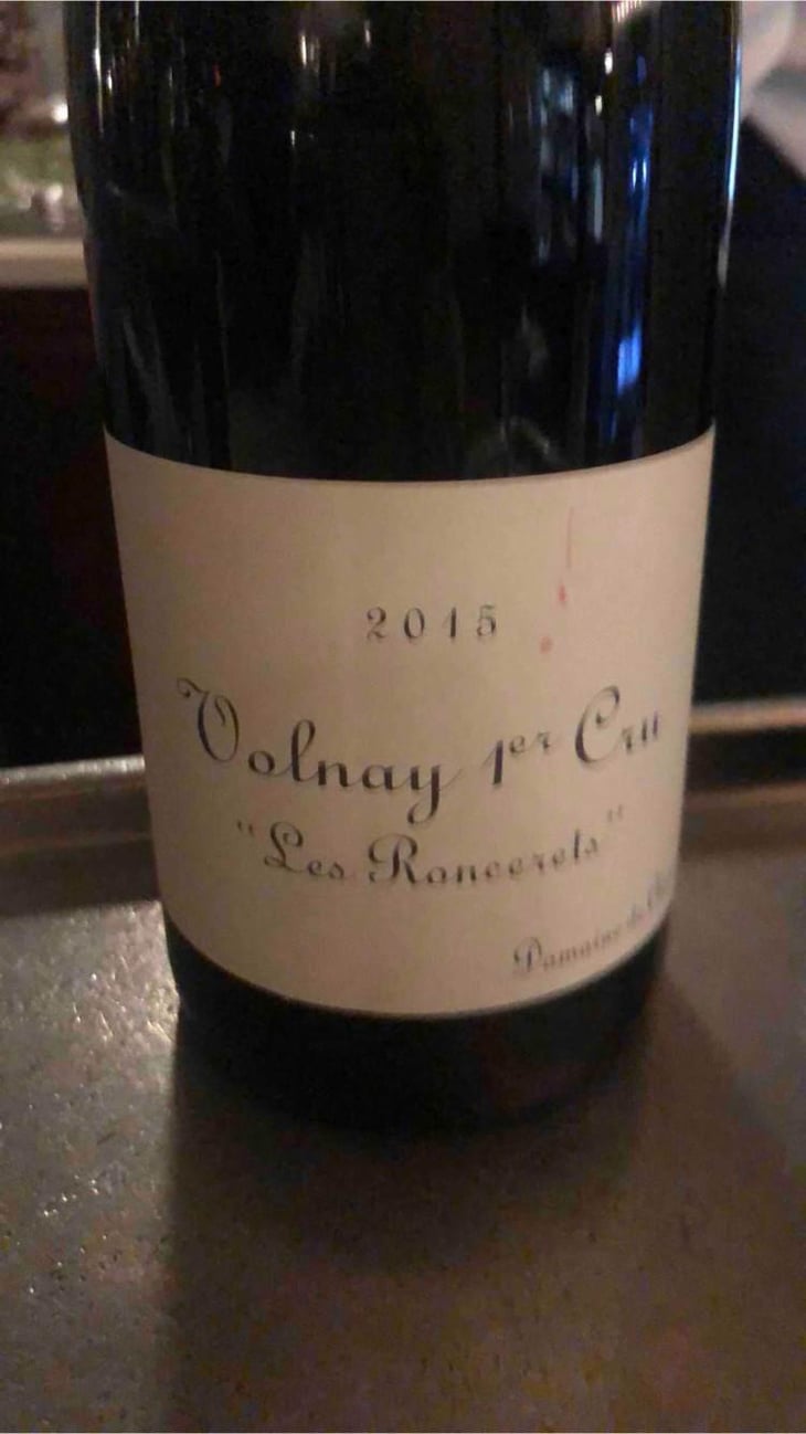 Volnay 1er Cru "Les Roncerets" - Domaine de Chassorney - Frédéric Cossard 