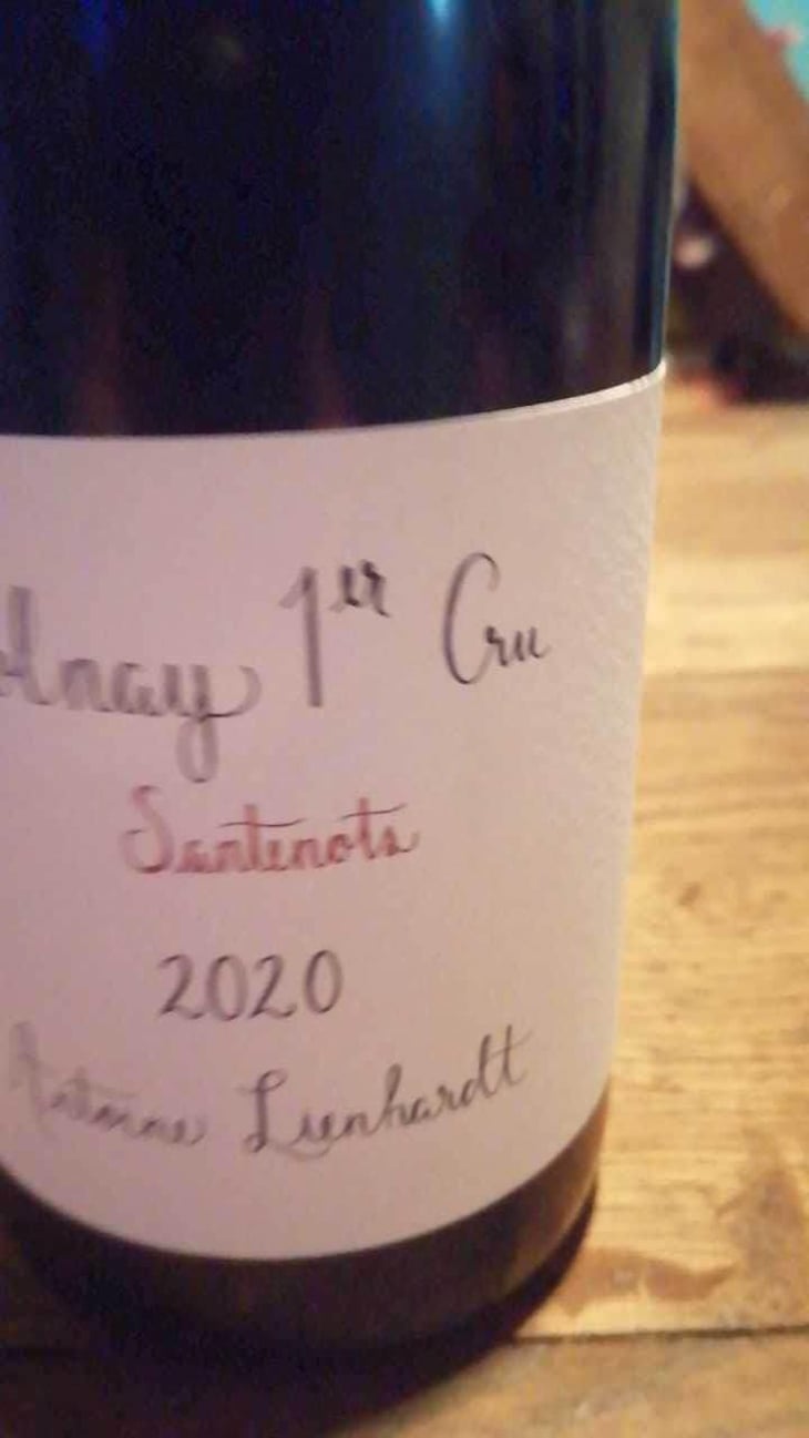 Volnay 1er Cru "Santenots" - Antoine Lienhardt - Antoine Lienhardt 