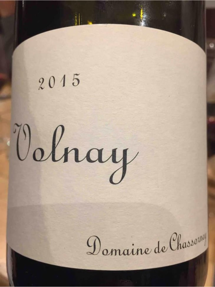 Volnay - Domaine de Chassorney - Frédéric Cossard 