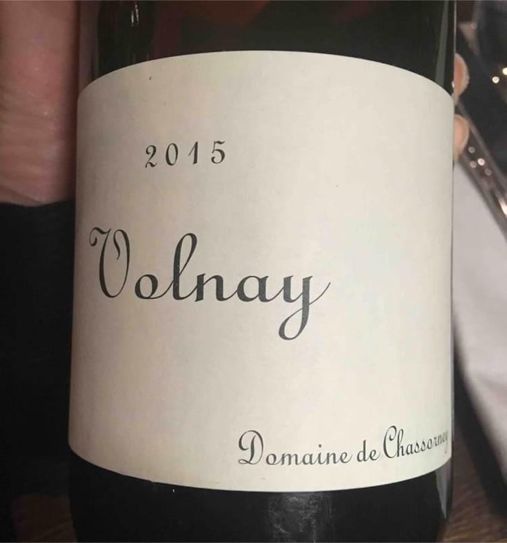 Volnay - Domaine de Chassorney - Frédéric Cossard 