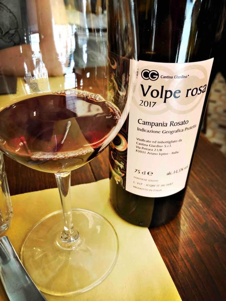 Volpe Rosa - Cantina Giardino - Antonio Di Gruttola & Daniela De Gruttola 