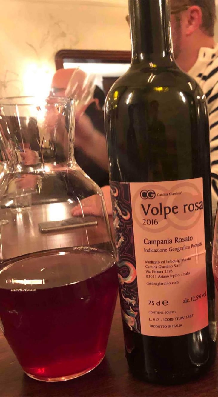 Volpe Rosa - Cantina Giardino - Antonio Di Gruttola & Daniela De Gruttola 