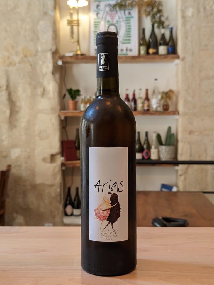 Volver Blanc de noir - Domaine Arias - Xoan Arias 