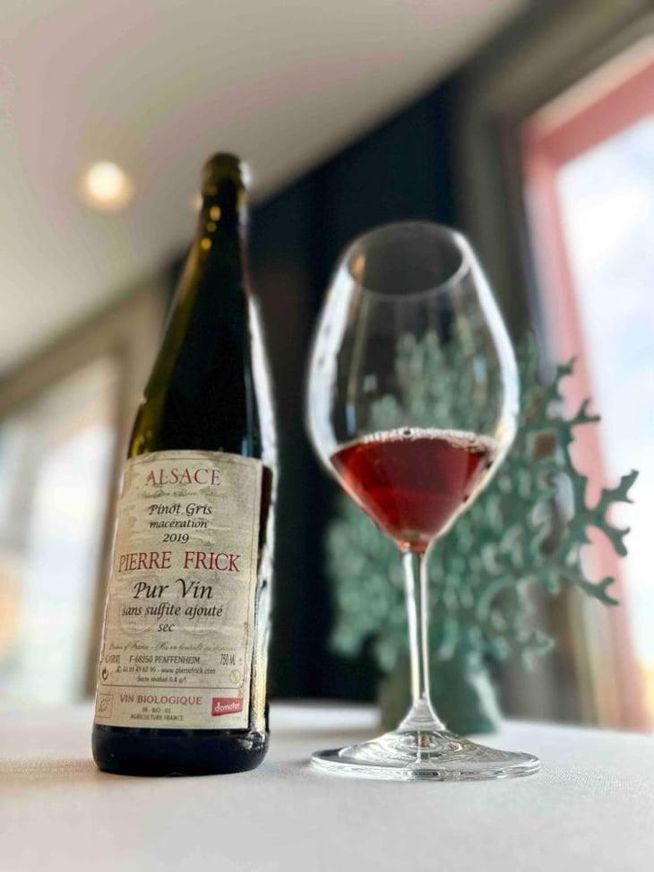 Vorbourg Pinot Gris Macération - Domaine Pierre Frick - Jean-Pierre, Chantal et Thomas Frick 