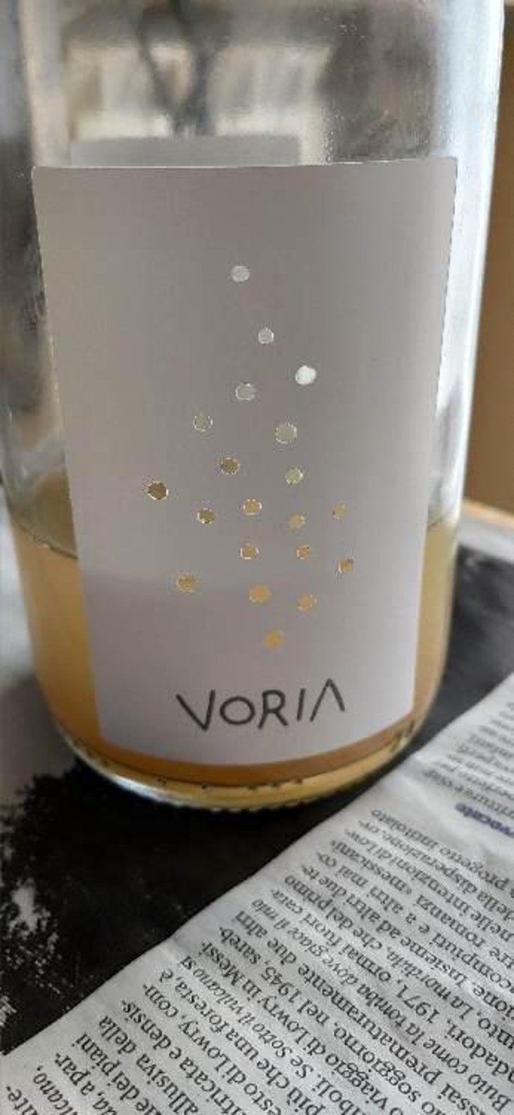 Voria Bianco - Azienda Agricola Porta del Vento - Marco Sferlazzo 