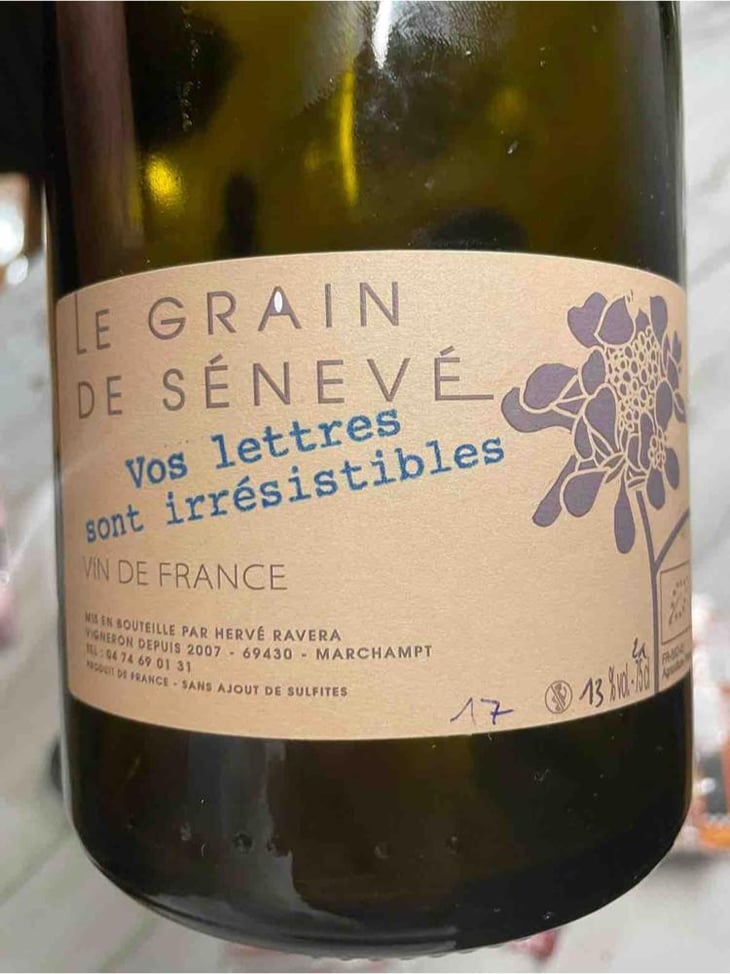 Vos Lettres Sont Irrésistibles - Le Grain de Sénevé - Adeline et Hervé Ravera 