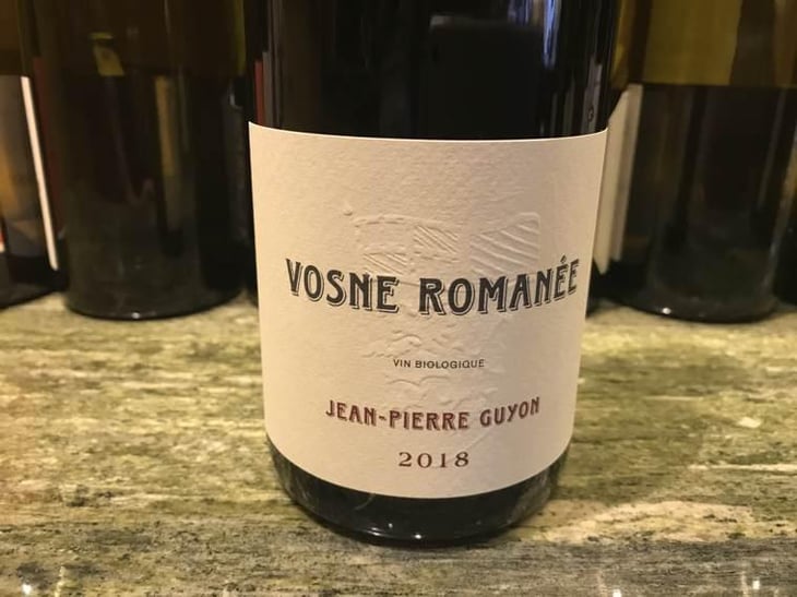 Vosne Romanée - Jean-Pierre Guyon - Jean-Pierre Guyon -2018