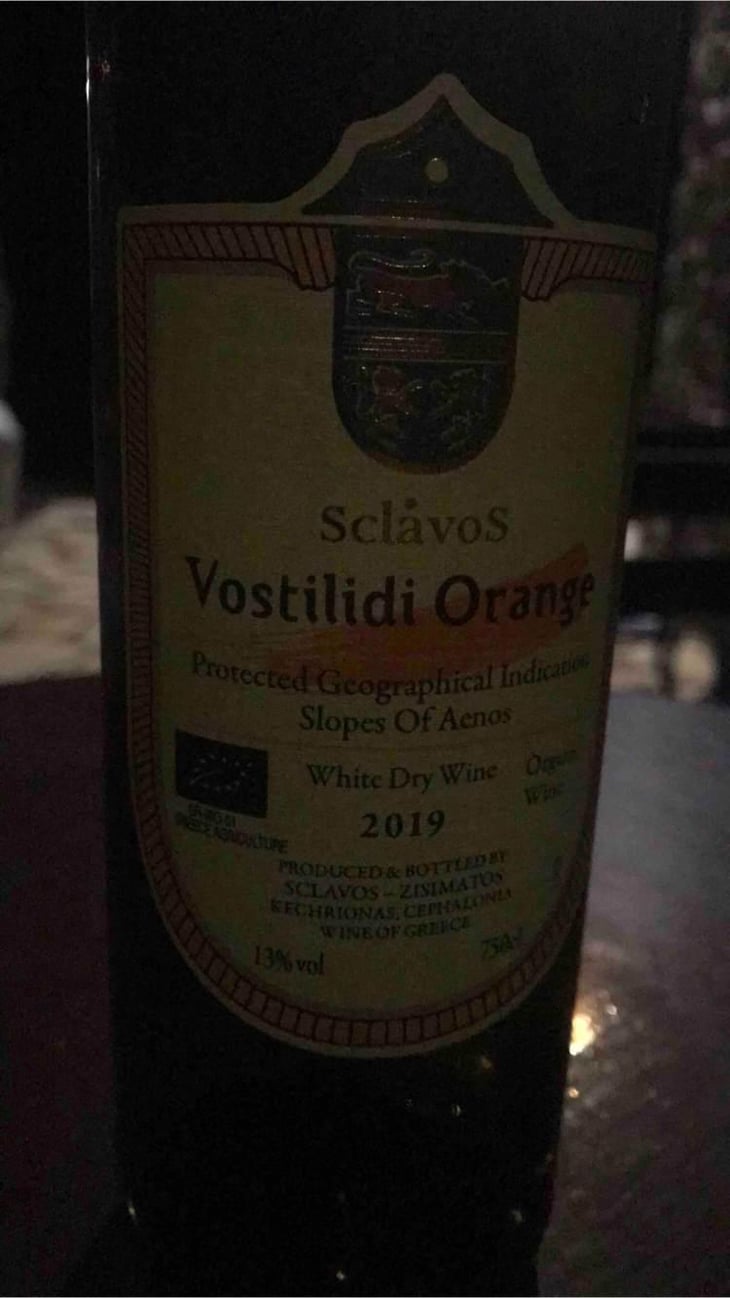 Vostilidi Orange - Sclavos Wines - Evriviades "Vladis" Sclavos 