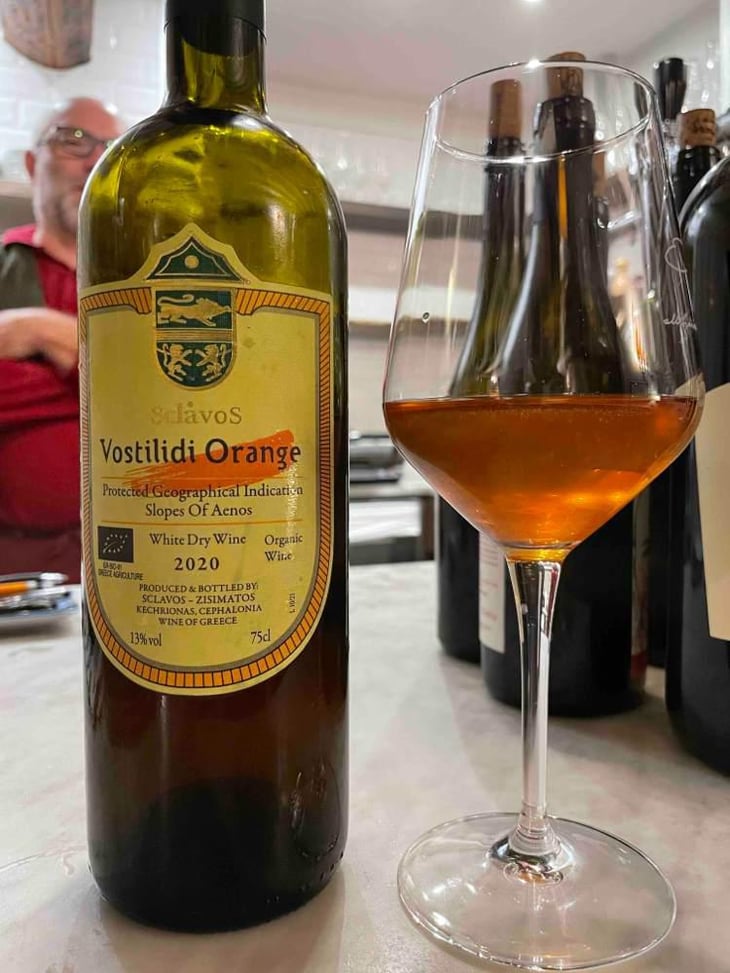 Vostilidi Orange - Sclavos Wines - Evriviades "Vladis" Sclavos 