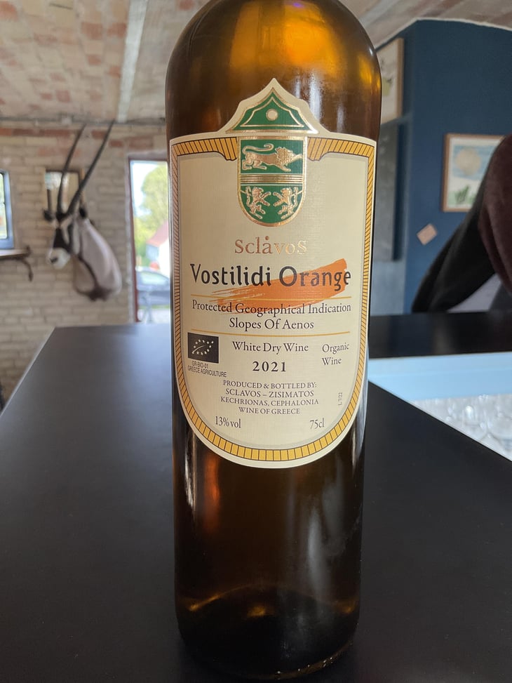 Vostilidi Orange - Sclavos Wines - Evriviades "Vladis" Sclavos 
