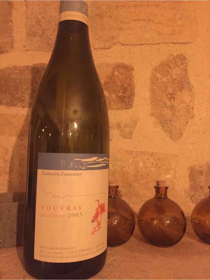 Vouvray moelleux - Lemaire-Fournier - Marie-Annick Lemaire 