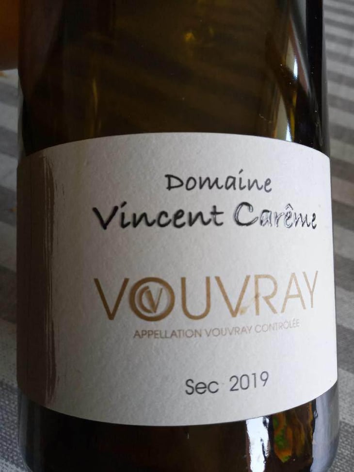 Vouvray Sec - Vincent Carême - Tania & Vincent Carême 