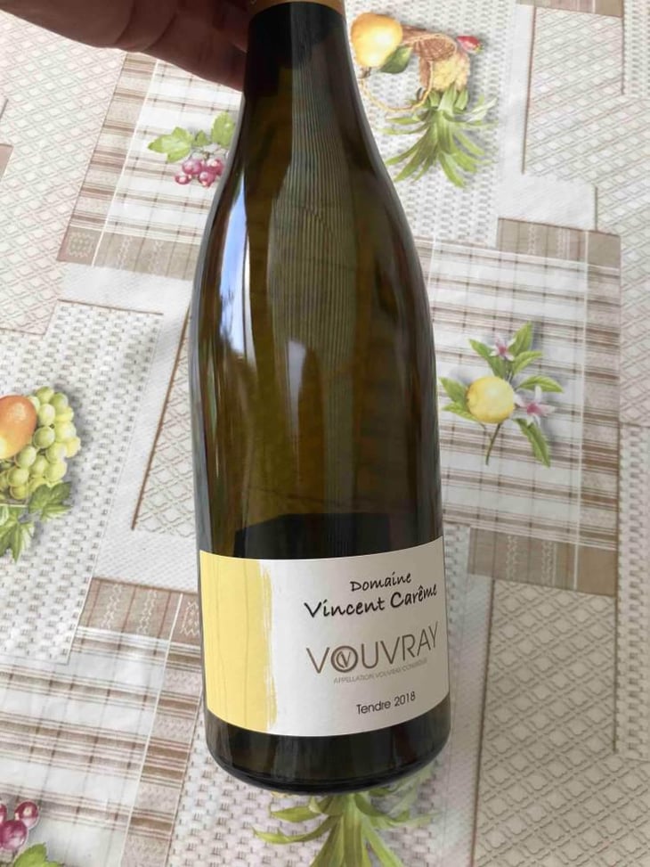 Vouvray Tendre - Vincent Carême - Tania & Vincent Carême 