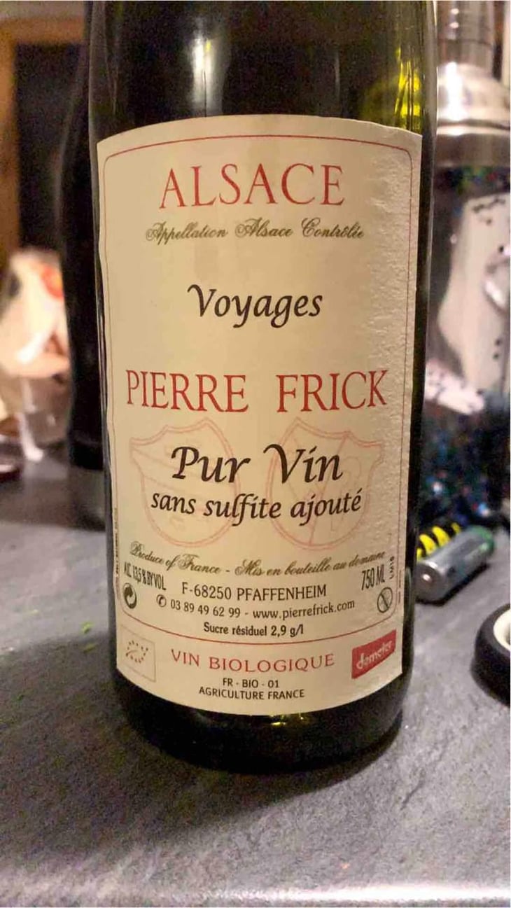 Voyages - Domaine Pierre Frick - Jean-Pierre, Chantal et Thomas Frick 