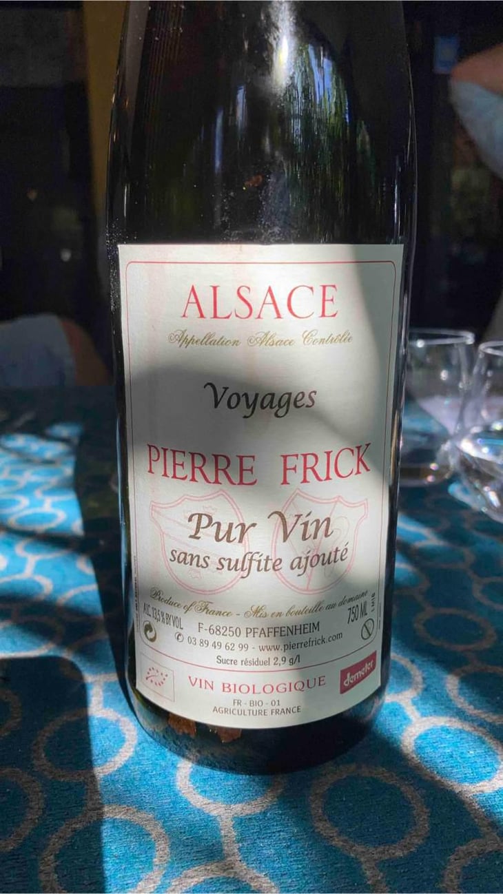 Voyages - Domaine Pierre Frick - Jean-Pierre, Chantal et Thomas Frick 