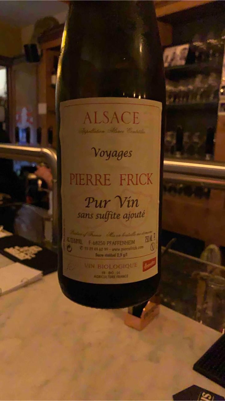 Voyages - Domaine Pierre Frick - Jean-Pierre, Chantal et Thomas Frick 