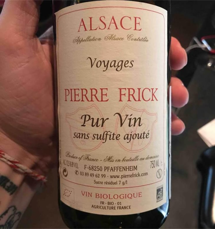 Voyages - Domaine Pierre Frick - Jean-Pierre, Chantal et Thomas Frick 