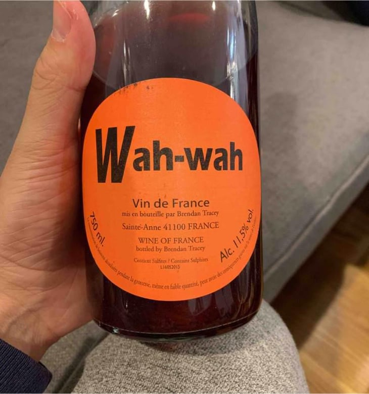 Wah Wah - Domaine Le Clocher - Les Vins de Sainte Anne - Brendan & Sean Tracey 