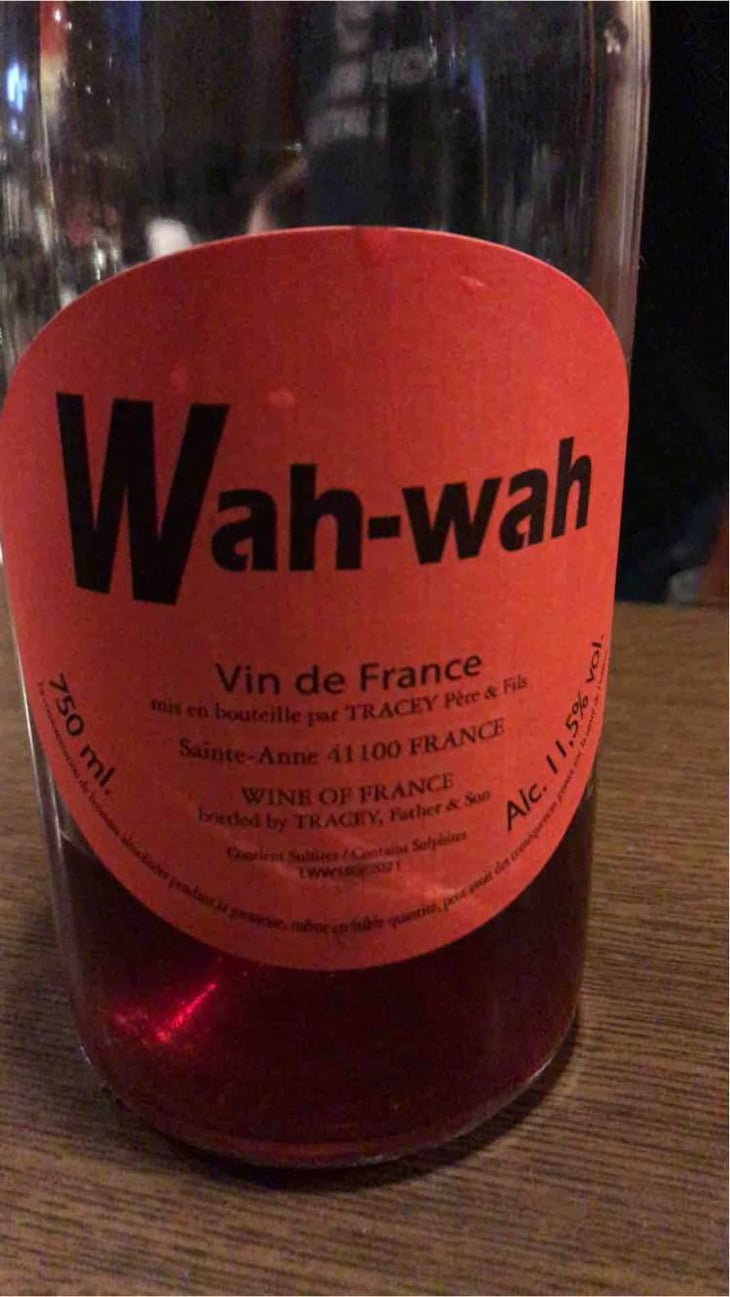 Wah Wah - Domaine Le Clocher - Les Vins de Sainte Anne - Brendan & Sean Tracey 