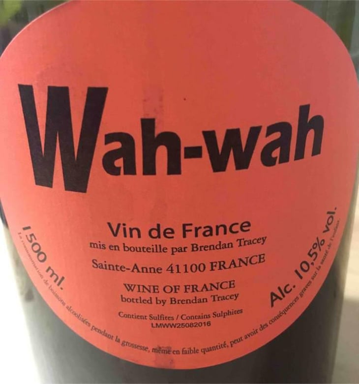Wah Wah - Domaine Le Clocher - Les Vins de Sainte Anne - Brendan & Sean Tracey 