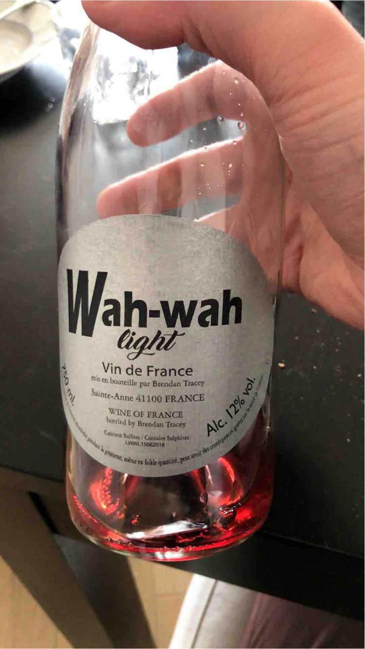 Wah Wah Light - Domaine Le Clocher - Les Vins de Sainte Anne - Brendan & Sean Tracey 