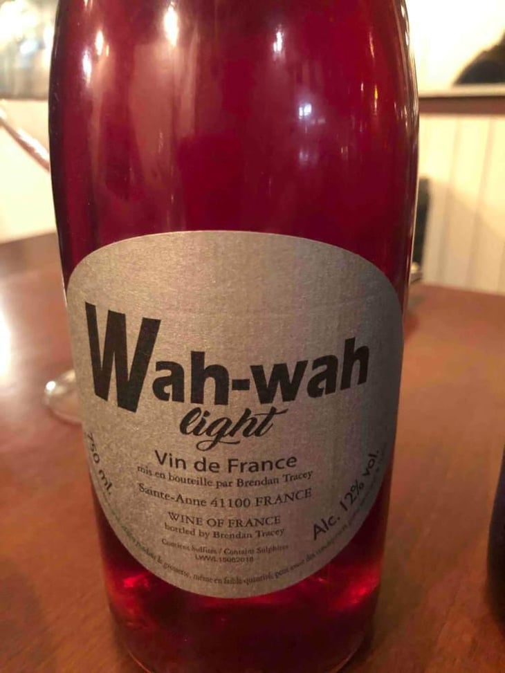 Wah Wah Light - Domaine Le Clocher - Les Vins de Sainte Anne - Brendan & Sean Tracey 