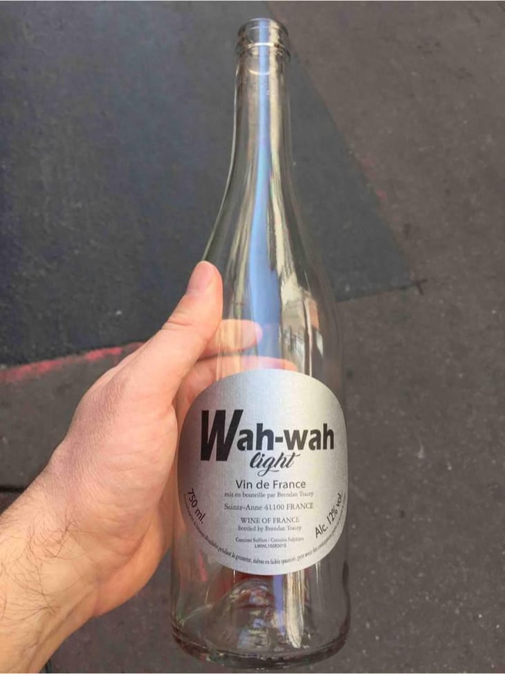 Wah Wah Light - Domaine Le Clocher - Les Vins de Sainte Anne - Brendan & Sean Tracey 