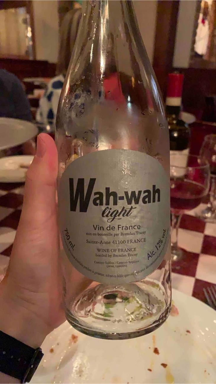 Wah Wah Light - Domaine Le Clocher - Les Vins de Sainte Anne - Brendan & Sean Tracey 