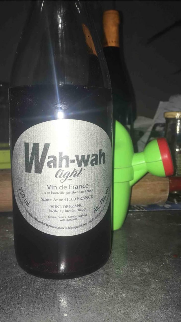 Wah Wah Light - Domaine Le Clocher - Les Vins de Sainte Anne - Brendan & Sean Tracey 