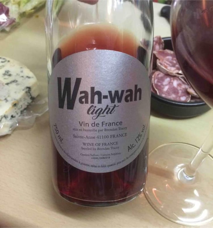 Wah Wah Light - Domaine Le Clocher - Les Vins de Sainte Anne - Brendan & Sean Tracey 