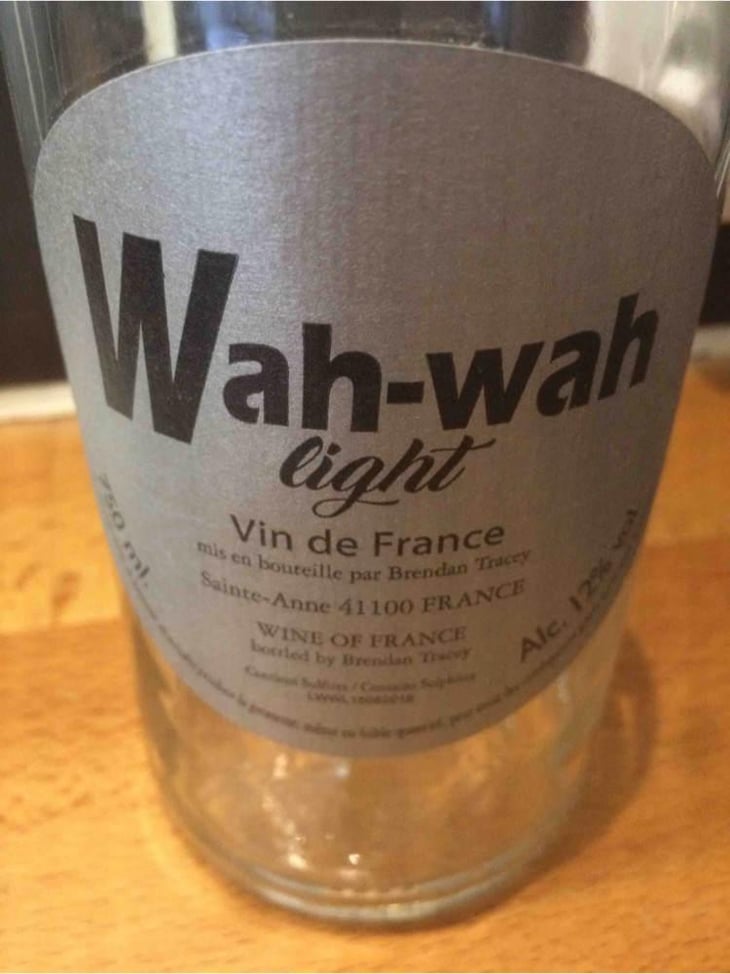 Wah Wah Light - Domaine Le Clocher - Les Vins de Sainte Anne - Brendan & Sean Tracey 
