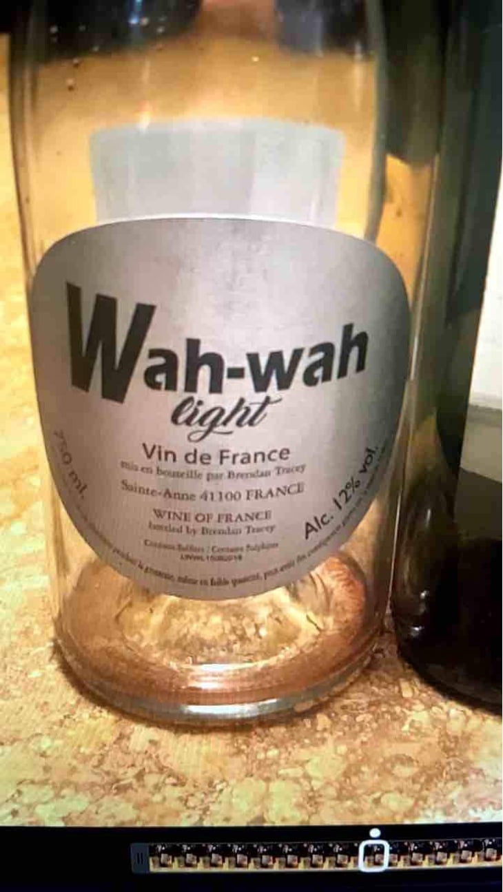 Wah Wah Light - Domaine Le Clocher - Les Vins de Sainte Anne - Brendan & Sean Tracey 