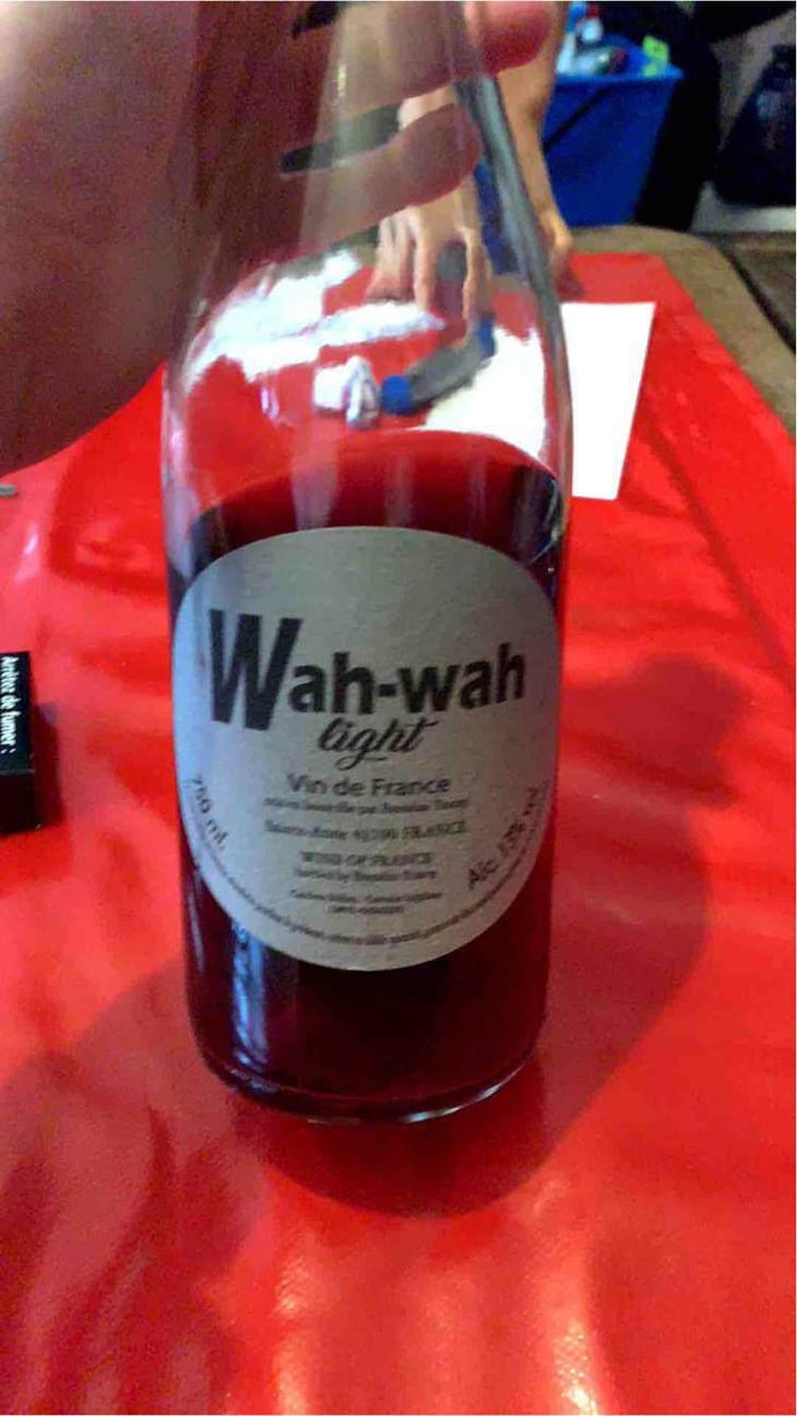 Wah Wah Light - Domaine Le Clocher - Les Vins de Sainte Anne - Brendan & Sean Tracey 