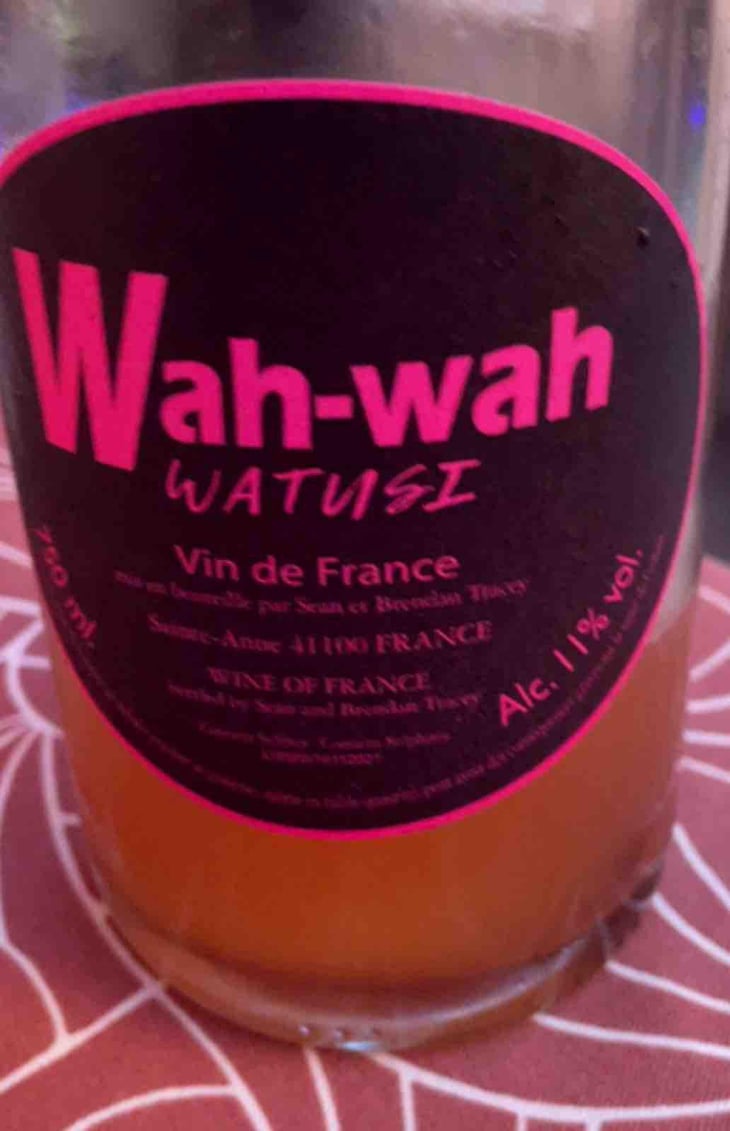 Wah Wah Watusi - Domaine Le Clocher - Les Vins de Sainte Anne - Brendan & Sean Tracey -2020