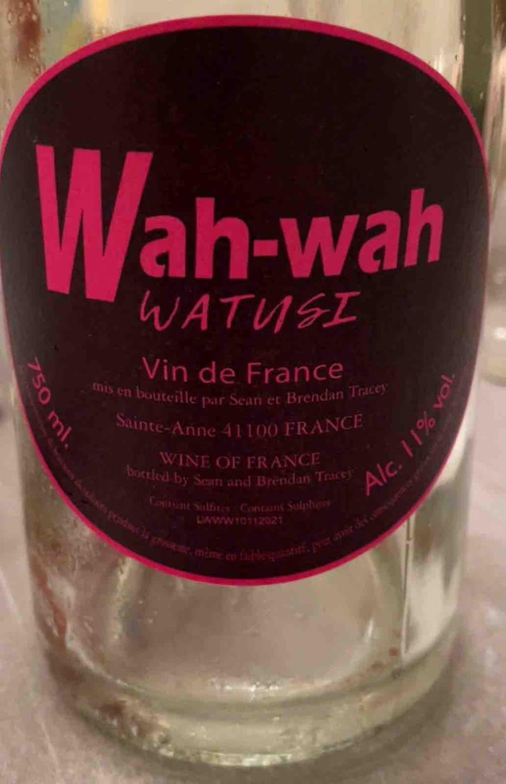 Wah Wah Watusi - Domaine Le Clocher - Les Vins de Sainte Anne - Brendan & Sean Tracey -2020