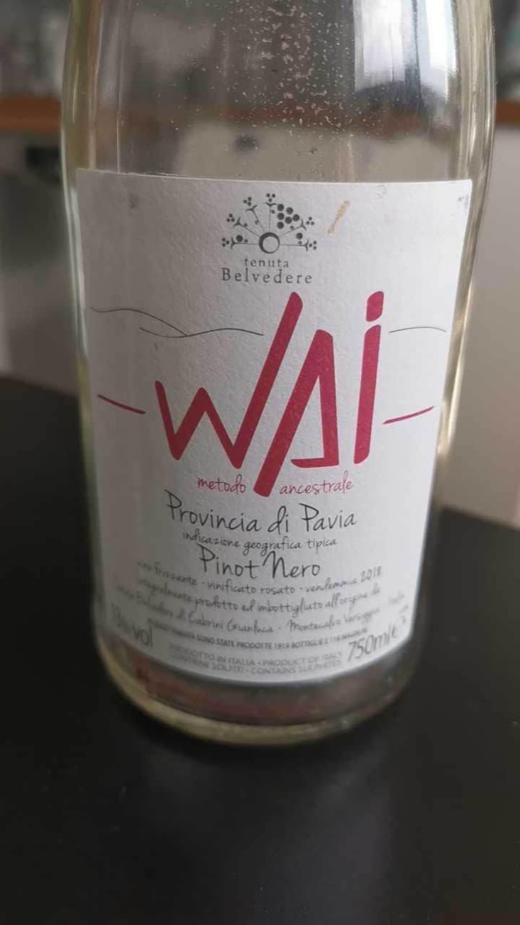 Wai Pinot Nero - Tenuta Belvedere - Gianluca Cabrini 