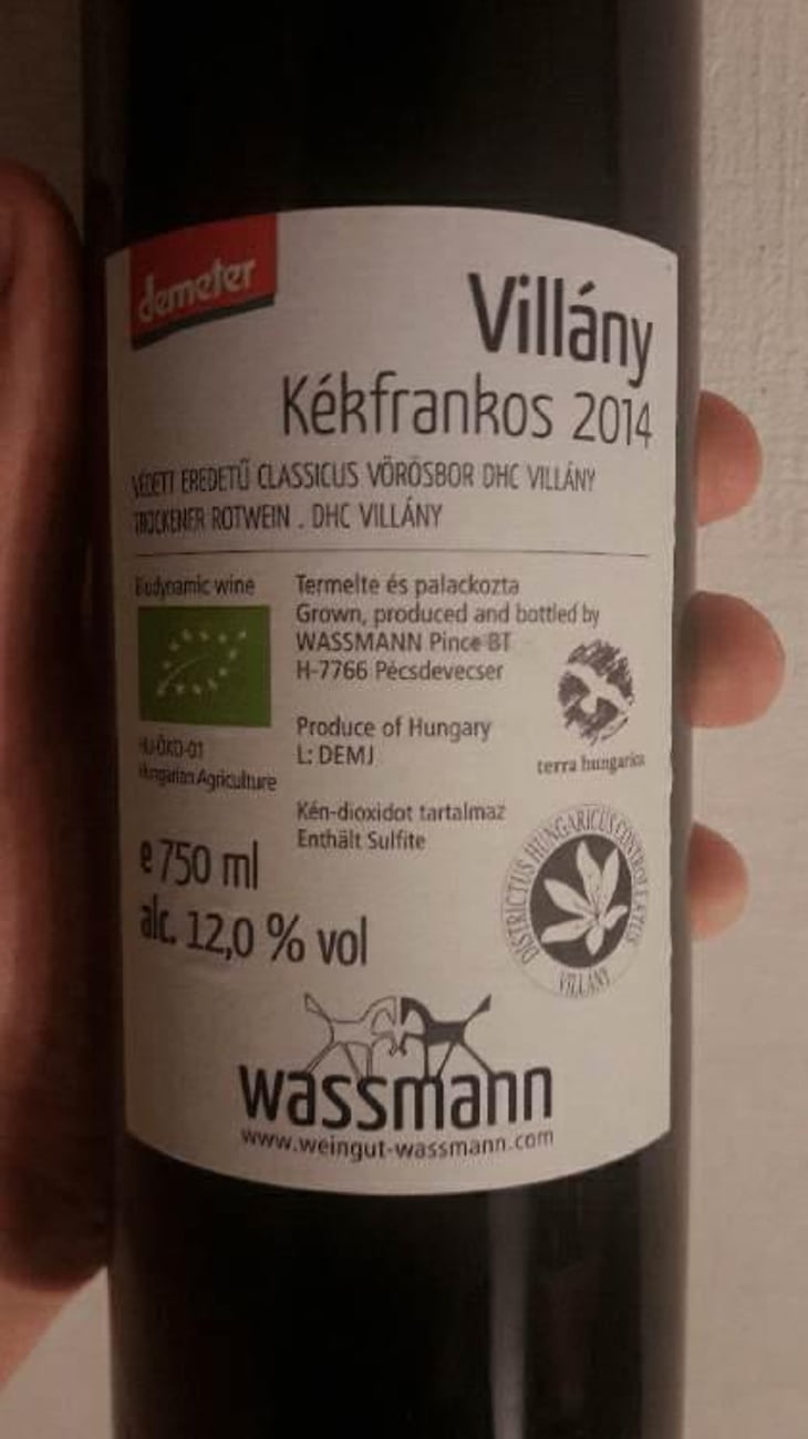 Kékfrankos - Weingut Wassmann - Susann Hanauer & Ralf Wassmann 