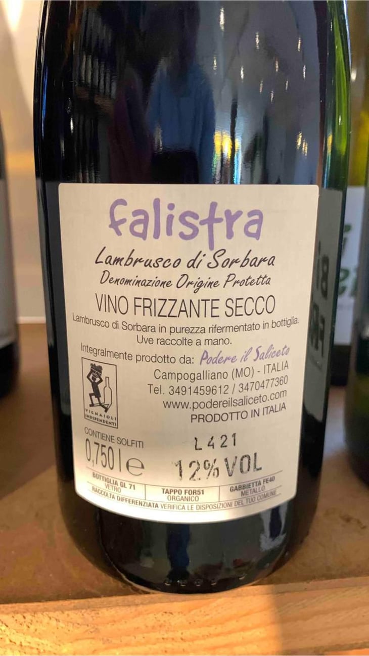 Falistra - Podere il Saliceto - Gian Paolo Isabella & Marcello Righi 