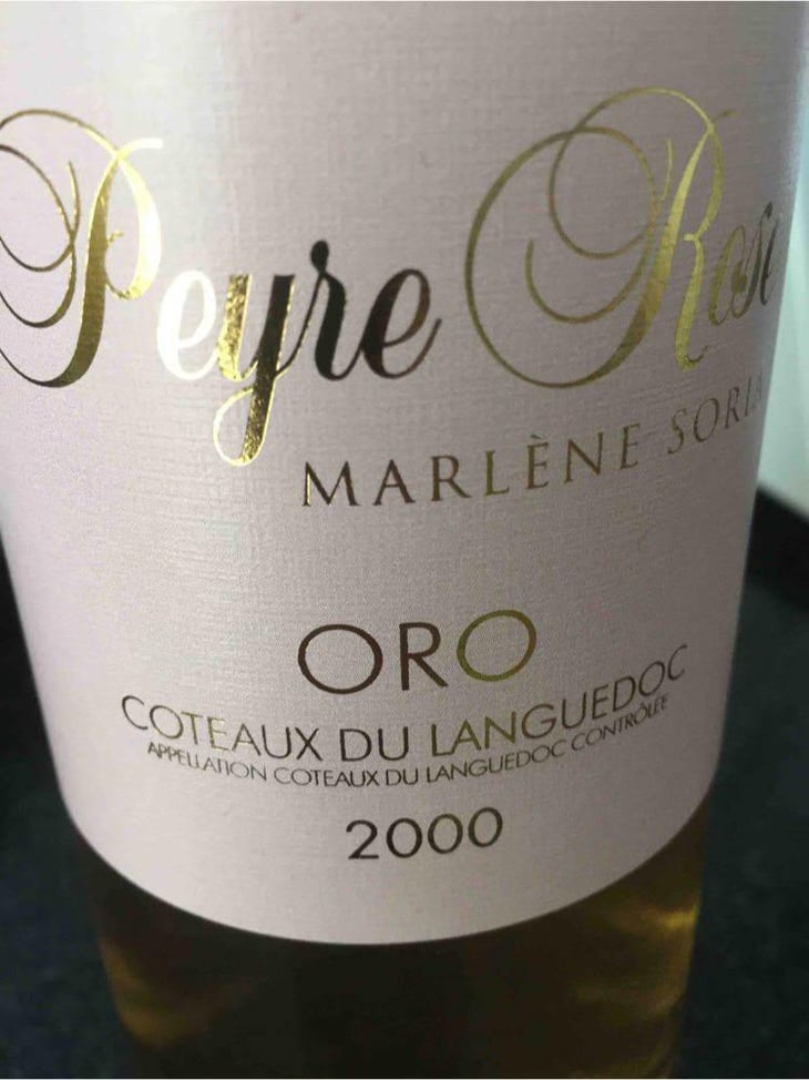 Oro - Peyre Rose - Marlène Soria 