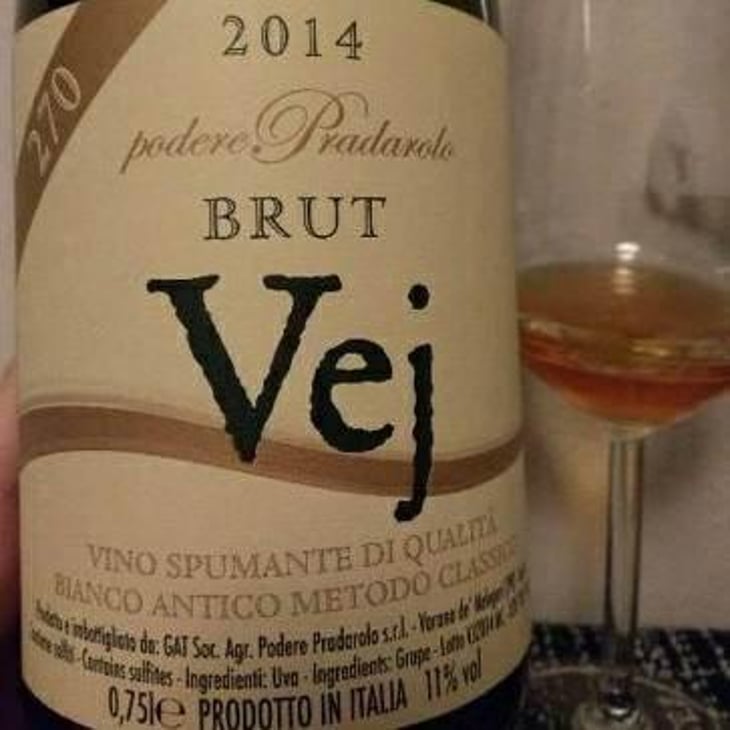 Vej Brut Metodo Classico - Podere Pradarolo - Alberto Carretti 