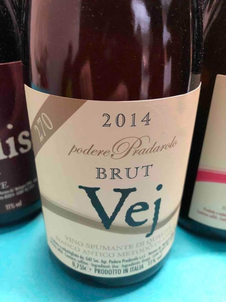 Vej Brut Metodo Classico - Podere Pradarolo - Alberto Carretti 