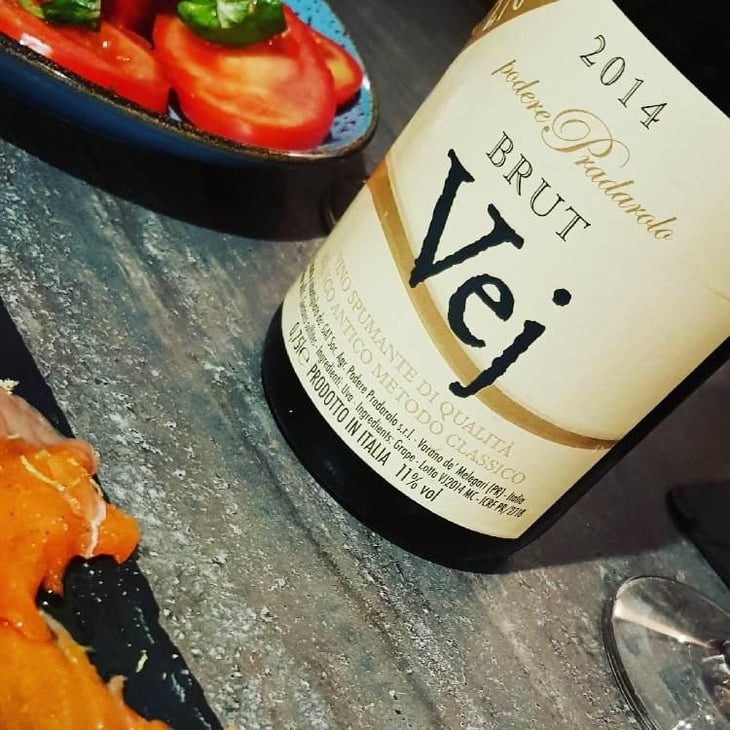 Vej Brut Metodo Classico - Podere Pradarolo - Alberto Carretti 