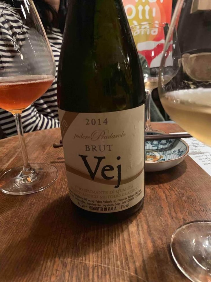 Vej Brut Metodo Classico - Podere Pradarolo - Alberto Carretti 
