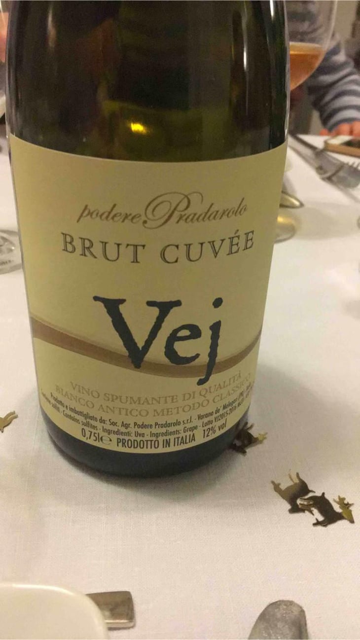Vej Brut Metodo Classico - Podere Pradarolo - Alberto Carretti 