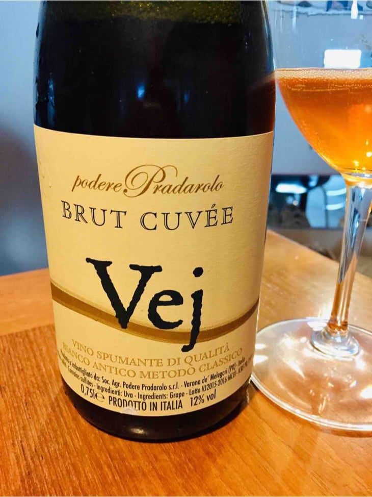 Vej Brut Metodo Classico - Podere Pradarolo - Alberto Carretti 